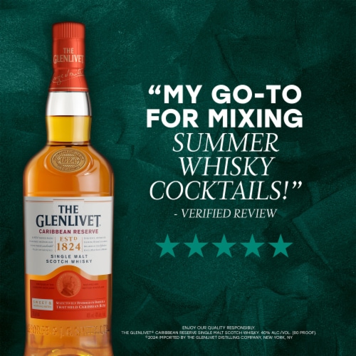 The Glenlivet Caribbean Reserve Single Malt Scotch Perspective: top