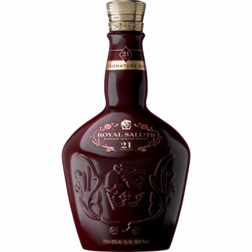 Royal Salute 21 Year Old Blended Scotch Whisky Perspective: top