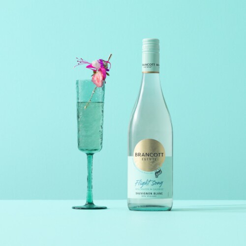 Brancott Estate Flight Song Sauvignon Blanc New Zealand White Wine Perspective: top