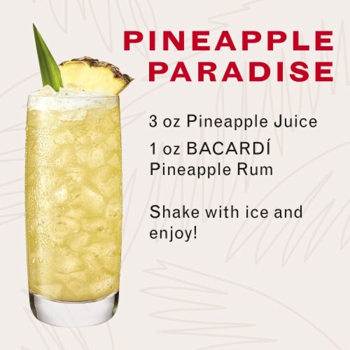 Bacardi Pineapple Rum Perspective: top
