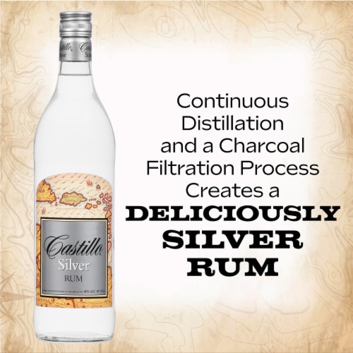 Castillo Silver Light Rum Perspective: top