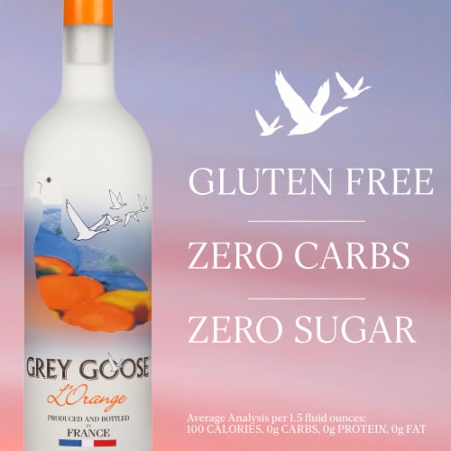 GREY GOOSE® L'Orange Flavored Vodka Perspective: top