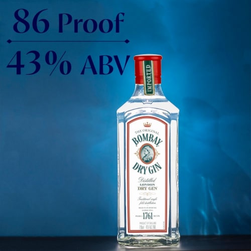 Bombay Gin Dry Gin Perspective: top