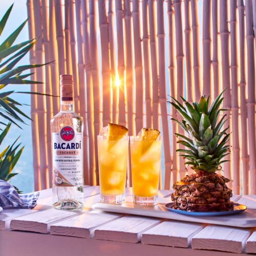Bacardi Coconut Rum Perspective: top