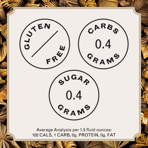 BACARDÍ® Anejo Cuatro Aged Gold Rum, Gluten Free Perspective: top