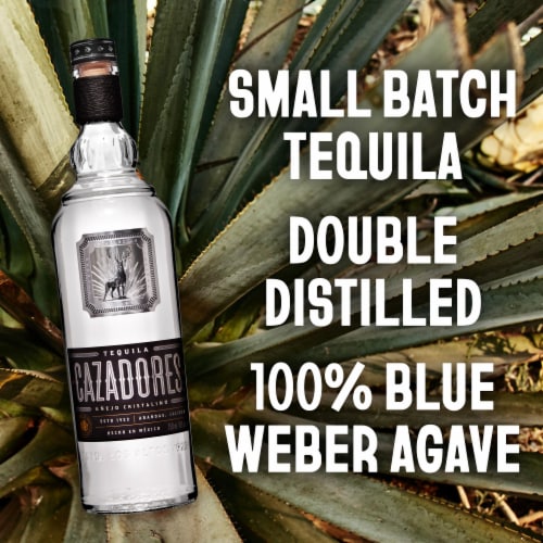 Cazadores Tequila Anejo Cristalino Perspective: top