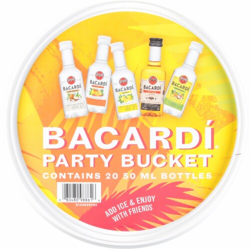 Bacardi® Variety Party Bucket Perspective: top