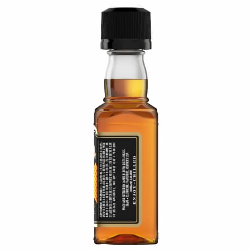 Jim Beam Honey Liqueur with Kentucky Straight Bourbon Whiskey Perspective: top