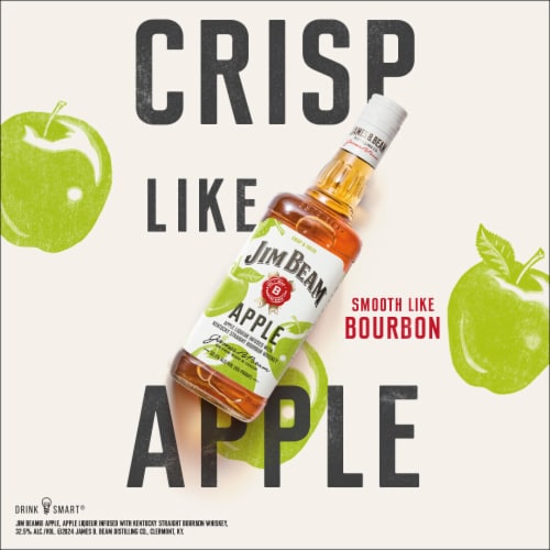 Jim Beam Apple Bourbon Whiskey Perspective: top