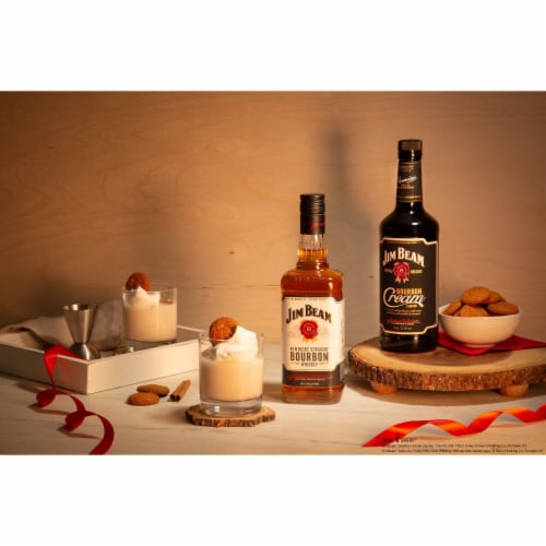 Jim Beam Limited Edition Bourbon Cream Whiskey Perspective: top