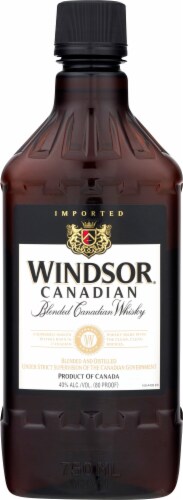 Windsor Canadian Blended Canadian Whisky Perspective: top