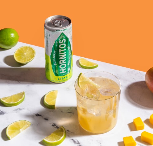 Hornitos Hard Seltzer Lime Ready to Drink Cocktail Perspective: top