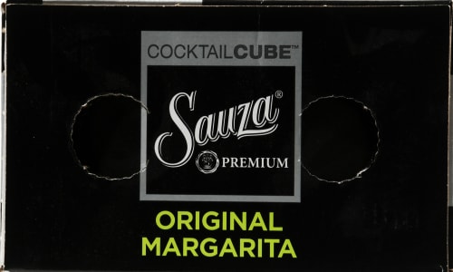 Sauza Tequila Original Margarita Ready to Drink Cocktail Cube Perspective: top