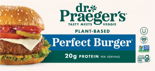 Dr. Praeger’s® Meatless Perfect Burger® Perspective: top