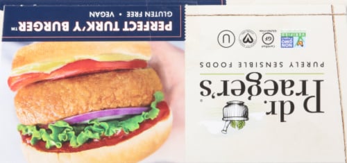 Dr. Praeger’s Gluten Free Meatless Perfect Turk’y Burger Perspective: top