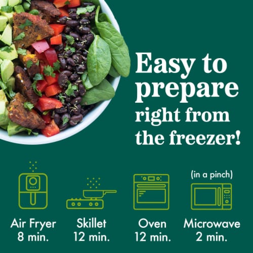 Black Bean Quinoa Veggie Burger Perspective: top