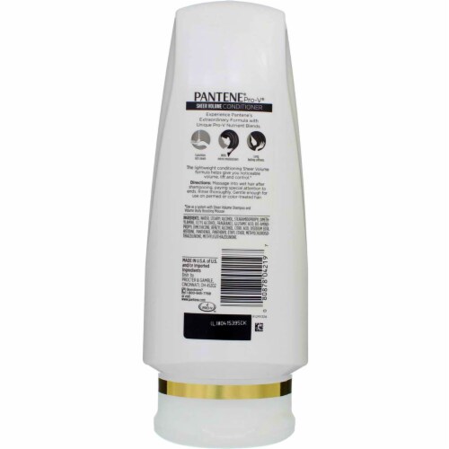Pantene Pro-V Sheer Volume Conditioner Perspective: top