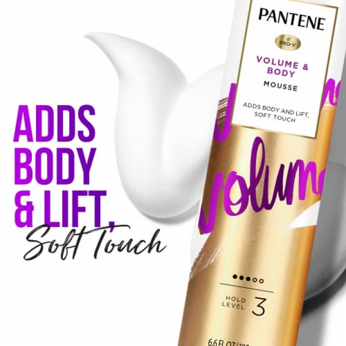 Pantene Volume and Body Mousse Perspective: top