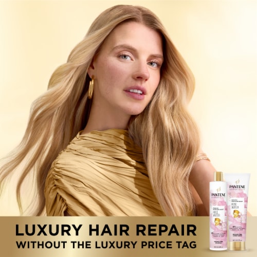 Pantene Sulfate Free Rosewater Conditioner Perspective: top