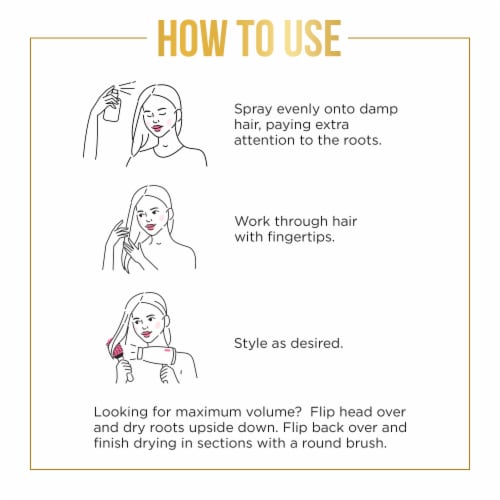 PANTENE Pro-V Volumizing Root Lift Spray Perspective: top