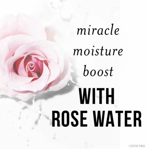 Pantene Sulfate-Free with Rose Water Shampoo Perspective: top