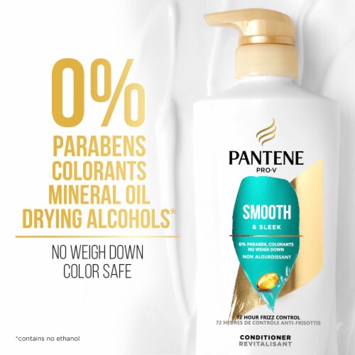 Pantene Smooth and Sleek Conditioner Perspective: top