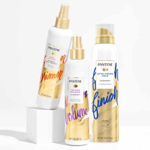 Pantene Extra Strong Hold Aerosol Hairspray, Level 5 Alcohol Free Perspective: top