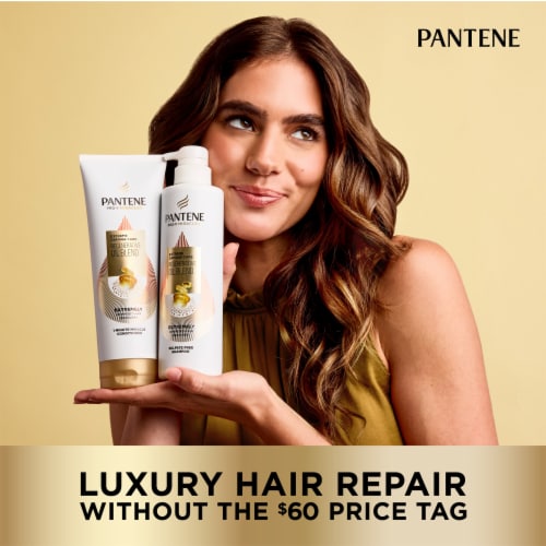 Pantene Pro-V Miracles Shampoo Extreme Damage Care Regenerative Oil Blend Sulfate Free Perspective: top