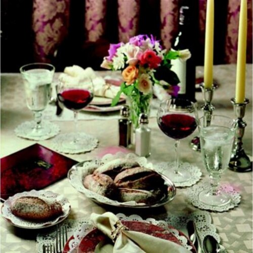 Regency™ Paper Doilies - White Perspective: top