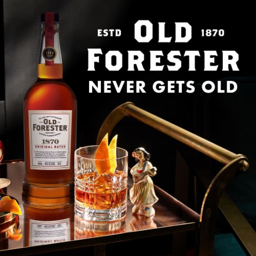 Old Forester 1870 Original Batch Kentucky Straight Bourbon Whisky Perspective: top