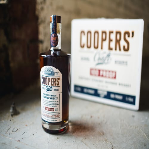 Coopers’ Craft Barrel Reserve Kentucky Straight Bourbon Whiskey Perspective: top