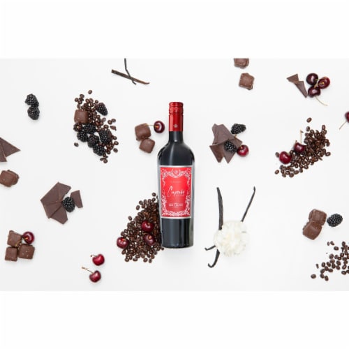 Cupcake Vineyards Red Velvet Blend California Wine Perspective: top
