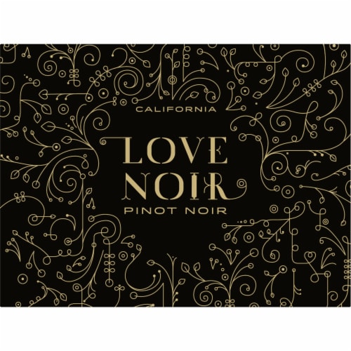 Love Noir Pinot Noir California Red Wine Perspective: top