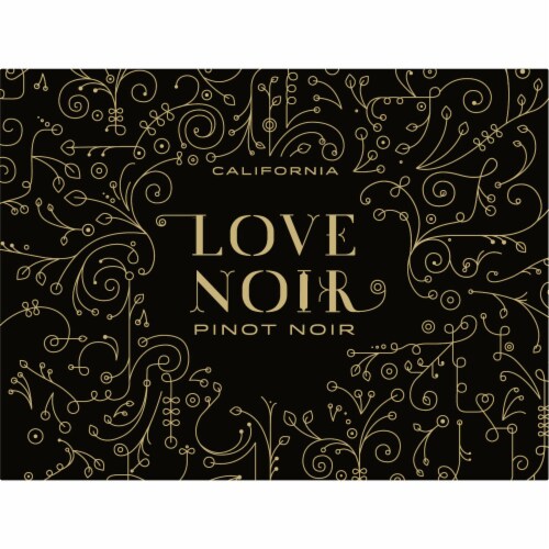 Love Noir Pinot Noir California Red Wine Perspective: top