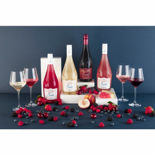 Cupcake Vineyards Signature Sweets Sweet Red Moscato Italy Wine Perspective: top
