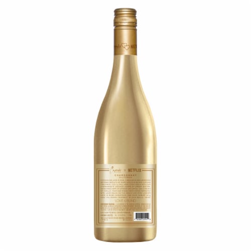 Cupcake Vineyards Netflix Love Is Chardonnay California White Wine Perspective: top