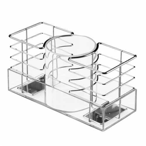 iDesign™ Over the Cabinet Hair Tool Organizer Perspective: top