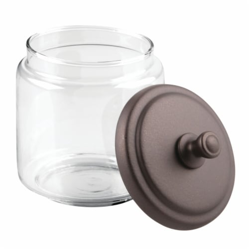 iDesign York Apothecary Jar - Bronze Perspective: top