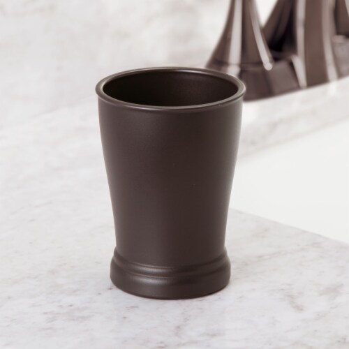 iDesign Kent Bathroom Tumbler - Bronze Perspective: top