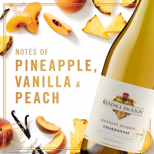 Kendall-Jackson Vintner's Reserve Chardonnay California White Wine Half Bottle Perspective: top