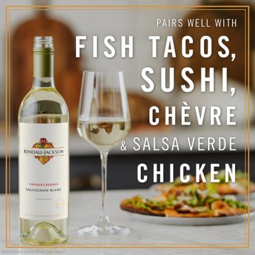 Kendall-Jackson® Vintner's Reserve Sauvignon Blanc White Wine Perspective: top