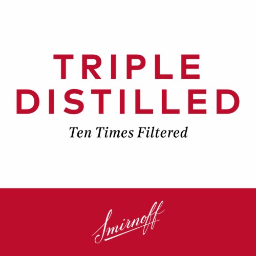 Smirnoff No. 21 Award-Winning Vodka Perspective: top