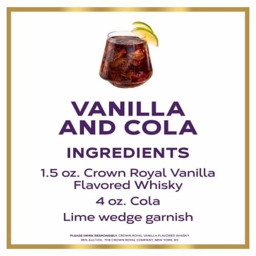 Crown Royal Whisky - Canadian Vanilla Perspective: top