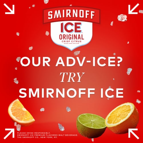 Smirnoff Ice Original Perspective: top