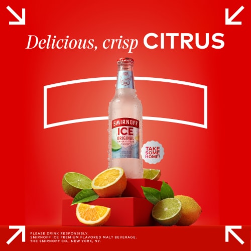 Smirnoff Ice Original Perspective: top