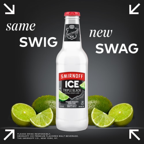 Smirnoff Ice Triple Black Perspective: top