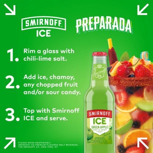 Smirnoff Ice Green Apple Perspective: top