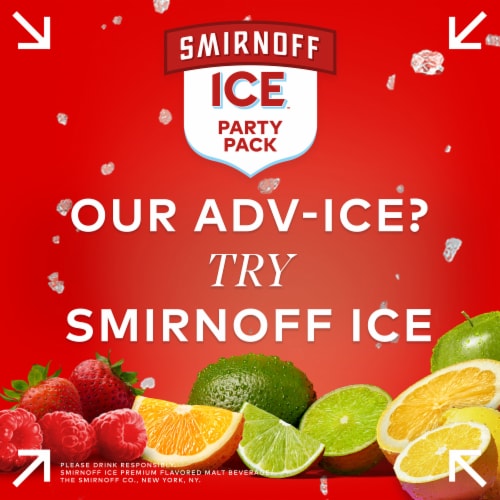 Smirnoff Ice Variety Party Pack Perspective: top