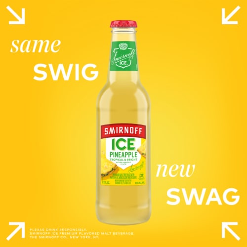 Smirnoff Ice Pineapple Perspective: top