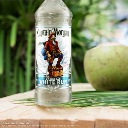 Captain Morgan White Rum Perspective: top